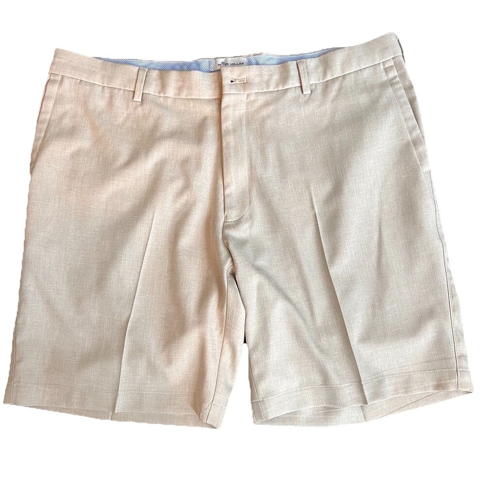 Peter Millar Mens Golf Shorts Polyester Light 38,‎ Inseam 8.5